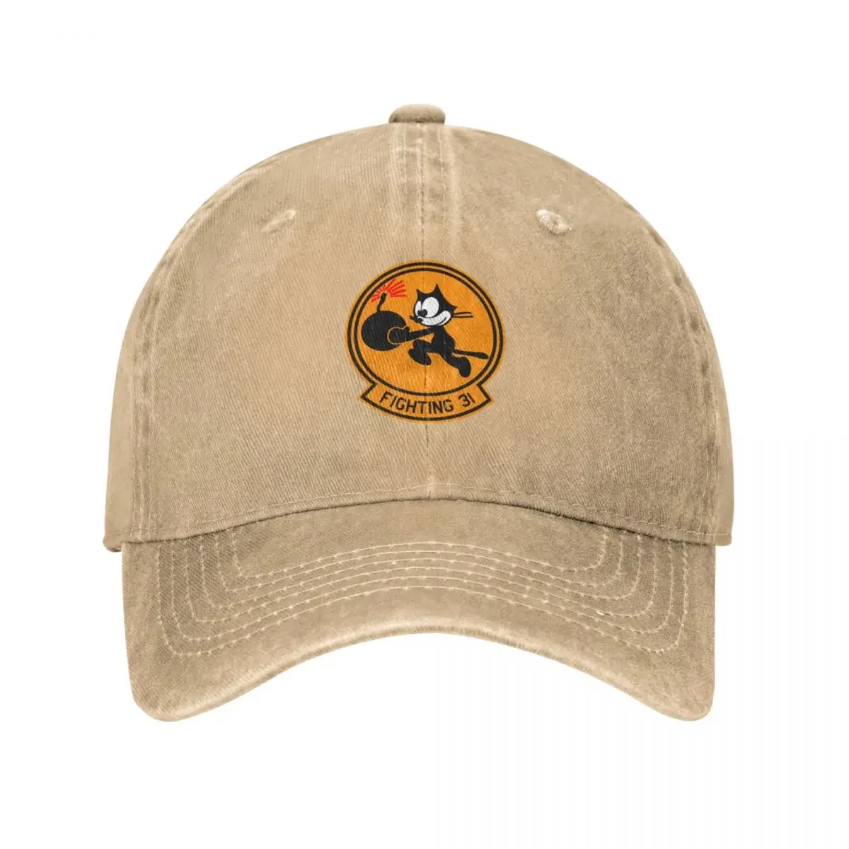 USN VFA-31 Strike Fighter Squadron - Tomcatters - Tagged Clean Style Cowboy Hat Male Hat Ladies Men'S