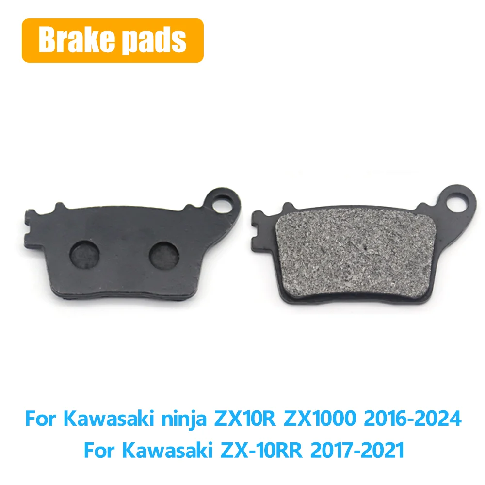 

Для Kawasaki ninja ZX10R ZX1000 ZX-10RR ZX 10R 2016 2017 2018 2019 2020 2021 22-24 комплекты задних тормозных колодок мотоцикла