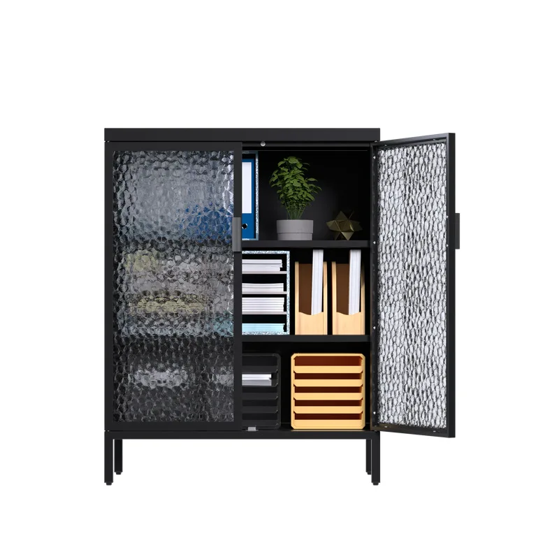 LTT household steel locker with drawers low cabinet kitchen balcony storage cabinet