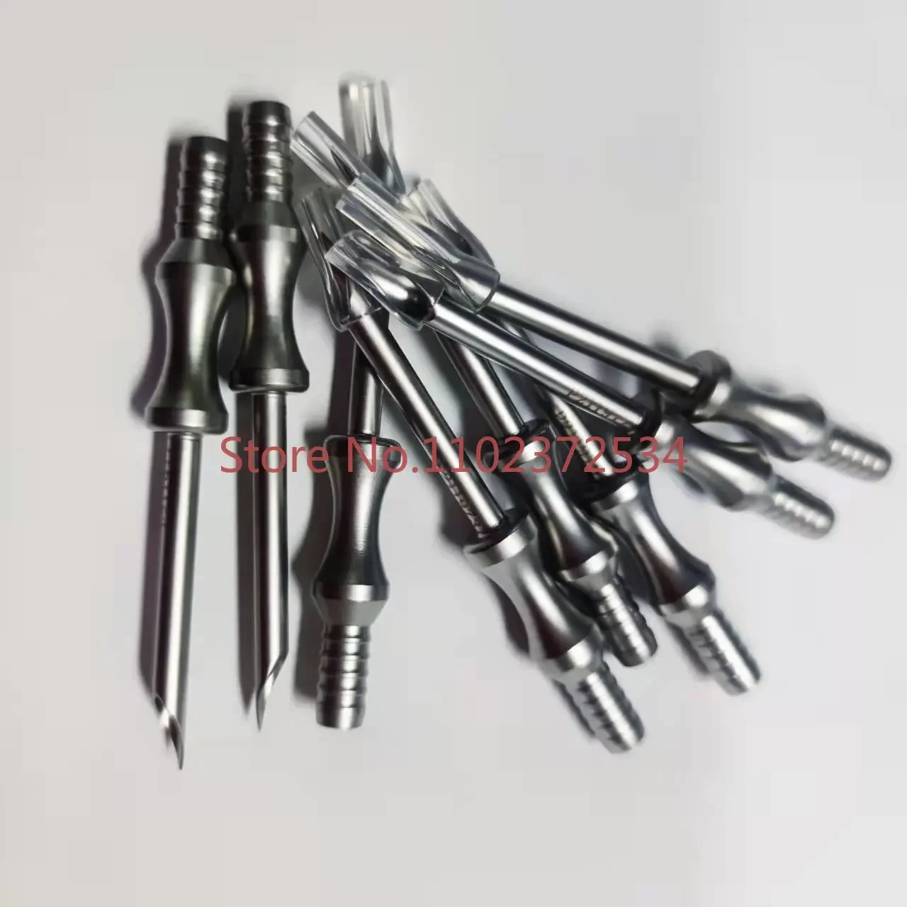 10 pieces Metal needle puncture needle water inlet needle dilation tube