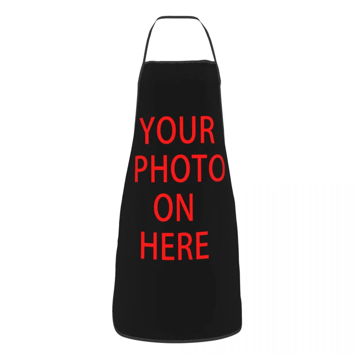 Custom Family Pets Custom DIY Logo Apron Customized Photo Print Adult Unisex Chef Bib Tablier Cuisine Cooking Baking Painting