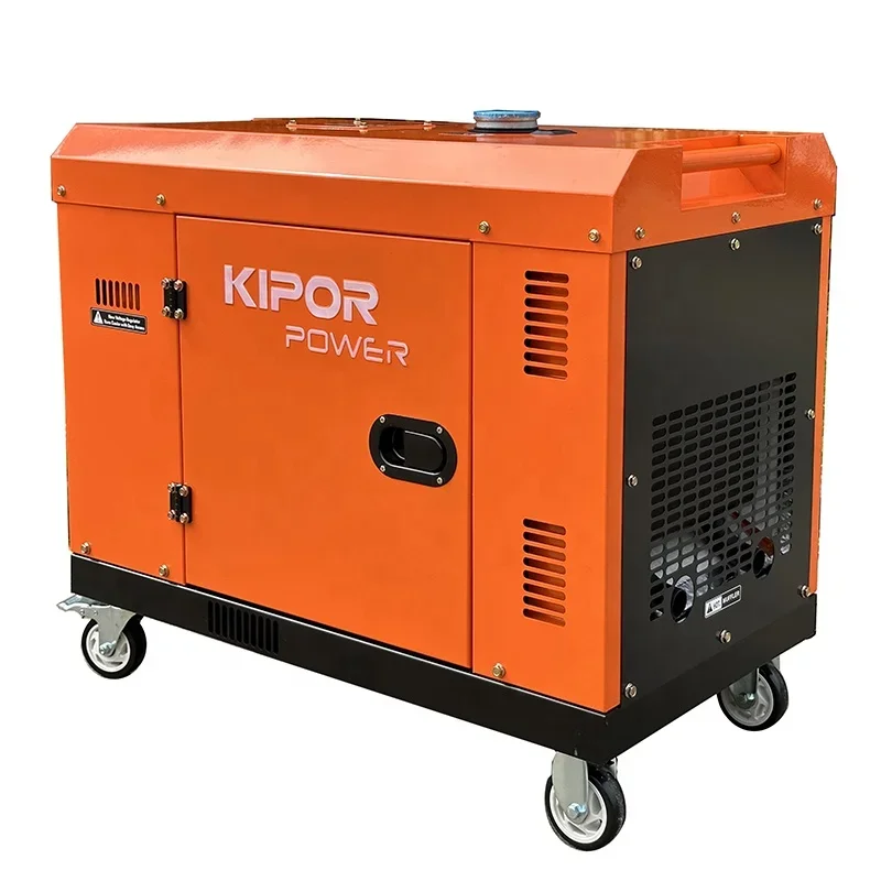 KIPOR POWER Silent Diesel Generator 7Kw Diesel Generator Home Used Hot Sales 60HZ