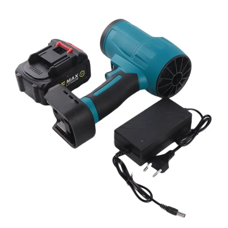

ABRW-Infinite-Speed Brushless Electric Fan Hair Dryer High-Power Portable Blower Snow Blower Leaf Blower Tool With Battery EU EU
