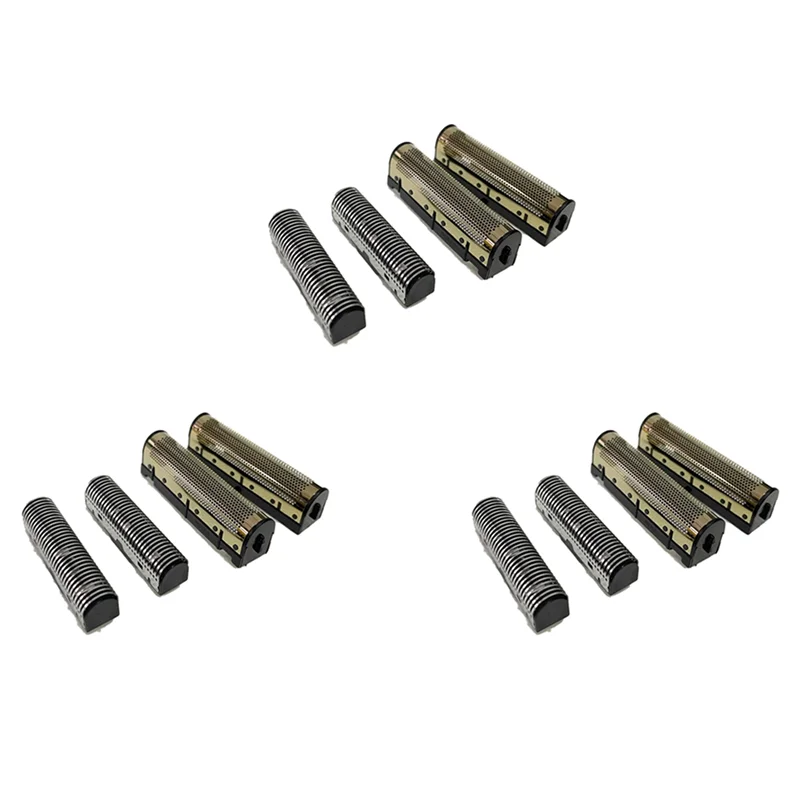

A94E-3X Electric Shavers Blades Golden Foil Knife Net And Cutter Head Suitable For Kemei KM-2026 KM-2028 Floating Razor