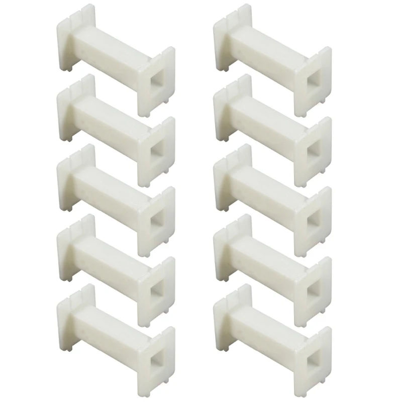 10PCS Large for Square Wire Bobbin Coil Plastic Shelf Speaker Coil Skeletons for Fequency Divider Speaker K1KF