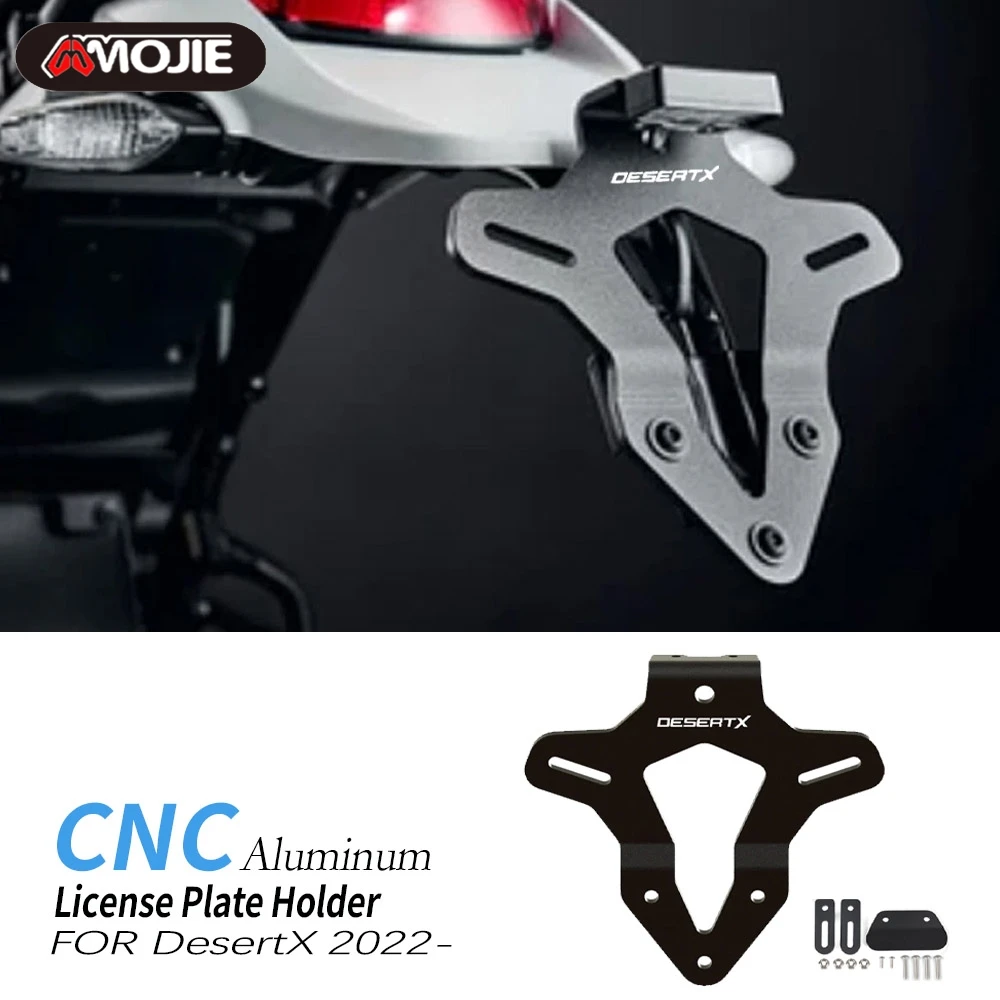 

Motorcycle Desert-X Tail Tidy License Plate Holder Fender Eliminator Bracket For Ducati Desert X 2022 - 2026 DesertX Accessories