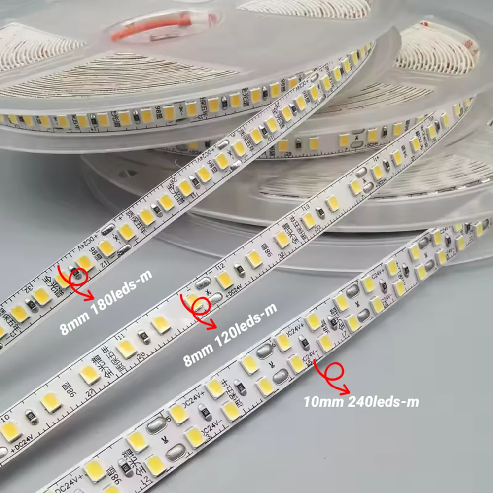 RA98 LED Strip 24v Full Spectrum LED Soft Light 20w/m Eye Protection Light 180 leds/m 240 leds/m 3000k Natural White 4000k 6000k