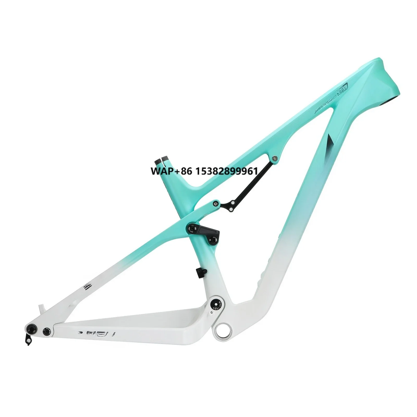 

Bicycle Soft Tail Carbon Fiber Frame Shock Absorber Frame Bucket Axle Off-road Downhill Mountain Bike Frame