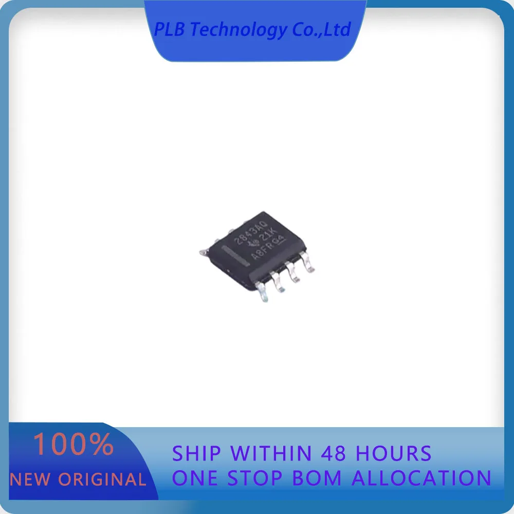 10PCS UC2843AQD8RQ1 UC2843 7.9V~30V SOIC-8 AC-DC Controllers and Regulators  Original Stock