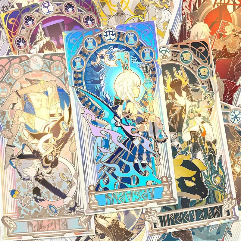 Honkai:Star Rail Chrysos Heirs Phainon Dang Heng Cosplay Tarot Cards 12Pcs Lomo Card Photocard HD Album Photo Fans Collection