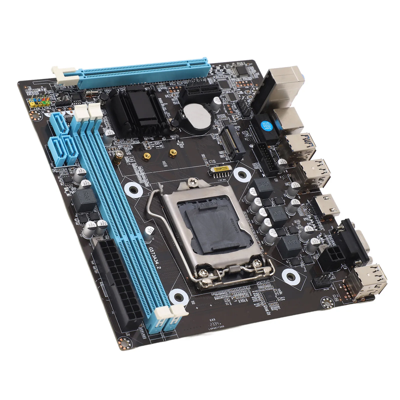 H81 เมนบอร์ดความเร็วสูงช่องสัญญาณคู่ DDR3 PCIe สล็อต LGA 1150 SATA 6 กิกะไบต์/วินาทีเมนบอร์ดคอมพิวเตอร์ M.2 NVMe NGFF สำหรับเดสก์ท็อปพีซี