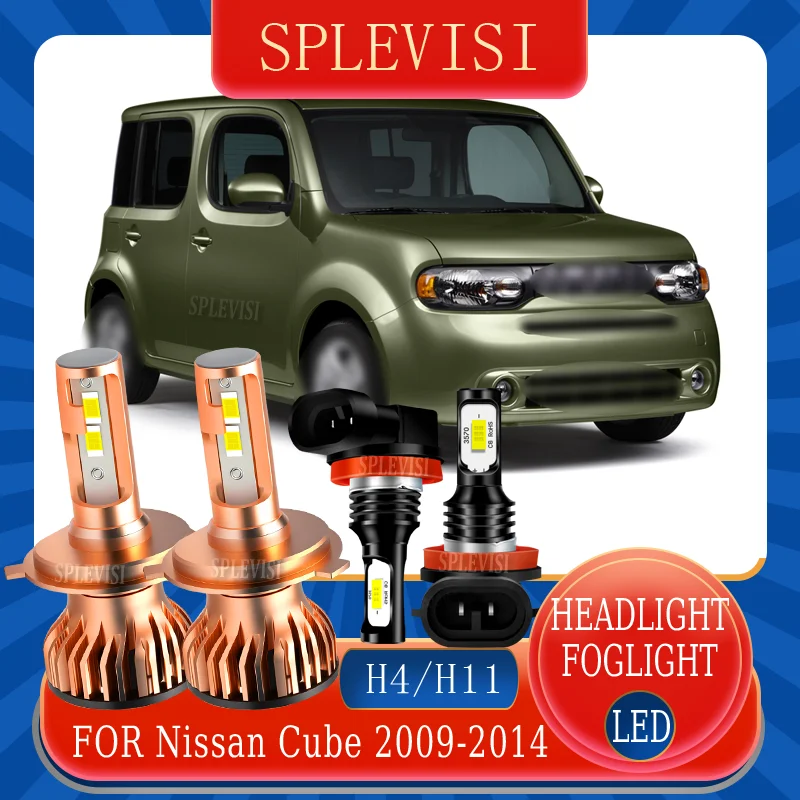

Powerful Beam Simple Installation Waterproof IP67 H4 H11 LED HEADLIGHT FOGLIGHT FOR Nissan Cube 2009 2010 2011 2012 2013 2014