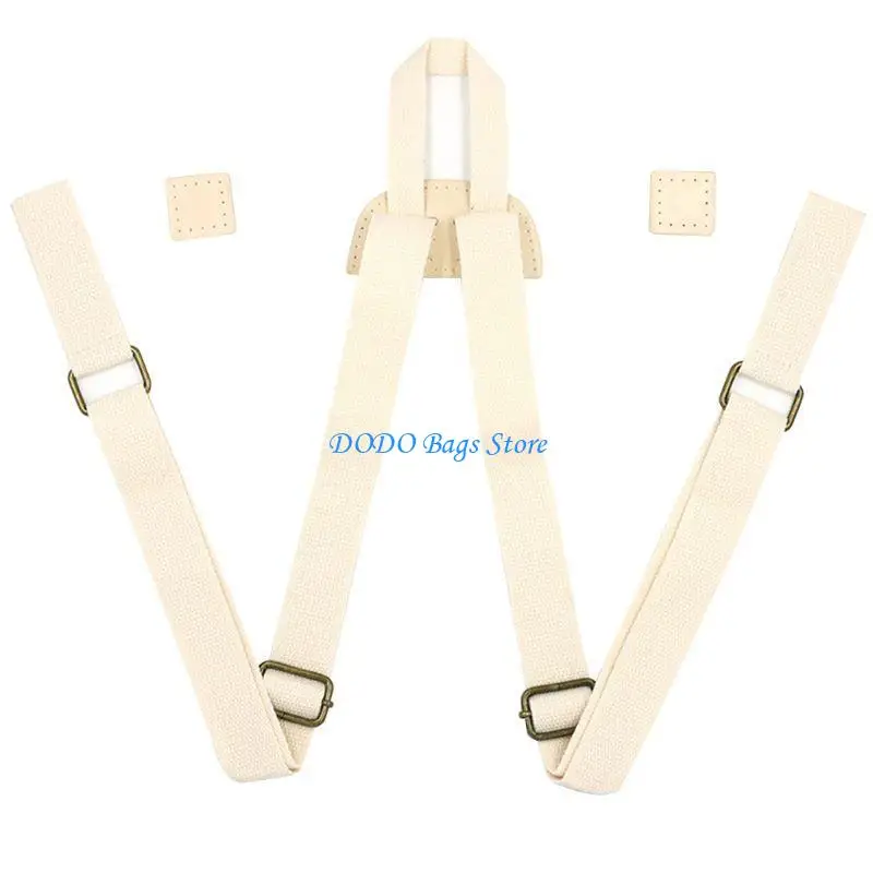 

E8FB Adjustable Backpack Bag Shoulder Belts Straps DIY Replacement Rucksack Strap
