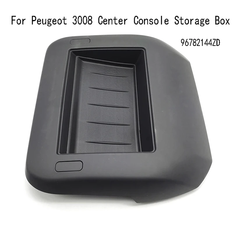 For Peugeot 3008 Dashboard Clutter Box Center Console Storage Box Phone Holder Stander Tray 96782144ZD