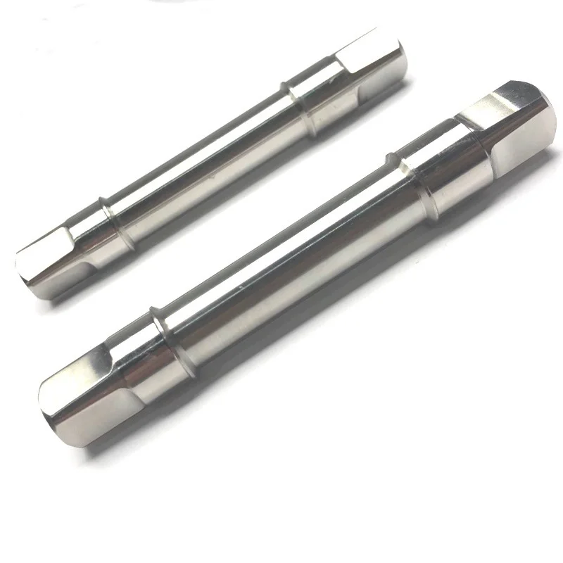 Bicycle bottom bracket titanium bearing 118mm for brompton Square hole crank axis 118