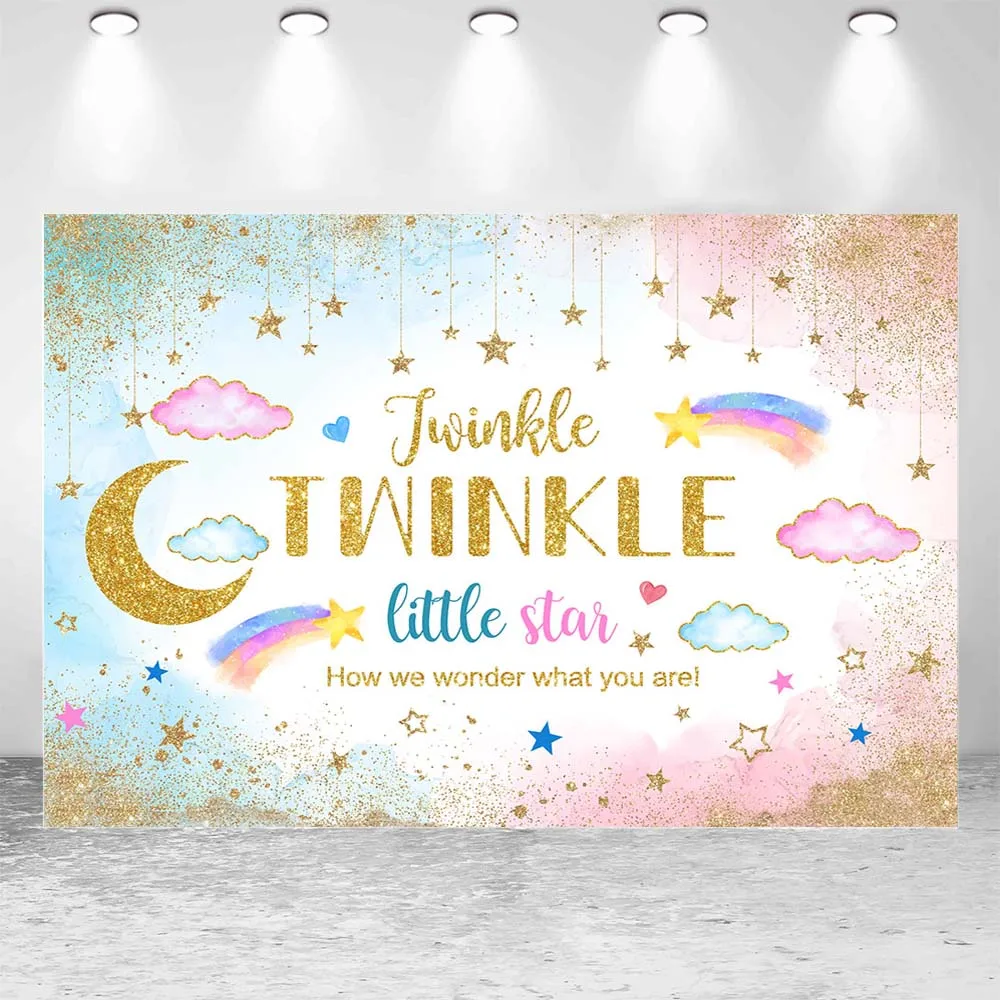 Mocsicka-Fondo centelleante para recién nacido, decoración para fiesta de bienvenida, Baby Shower, estudio fotográfico
