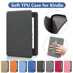 Funda de TPU suave para Kindle Paperwhite 2022, 2021, 2019, 2018, 1, 2, 3, 4, 5, 10, 11. ª generación, 6, 6,8 pulgadas