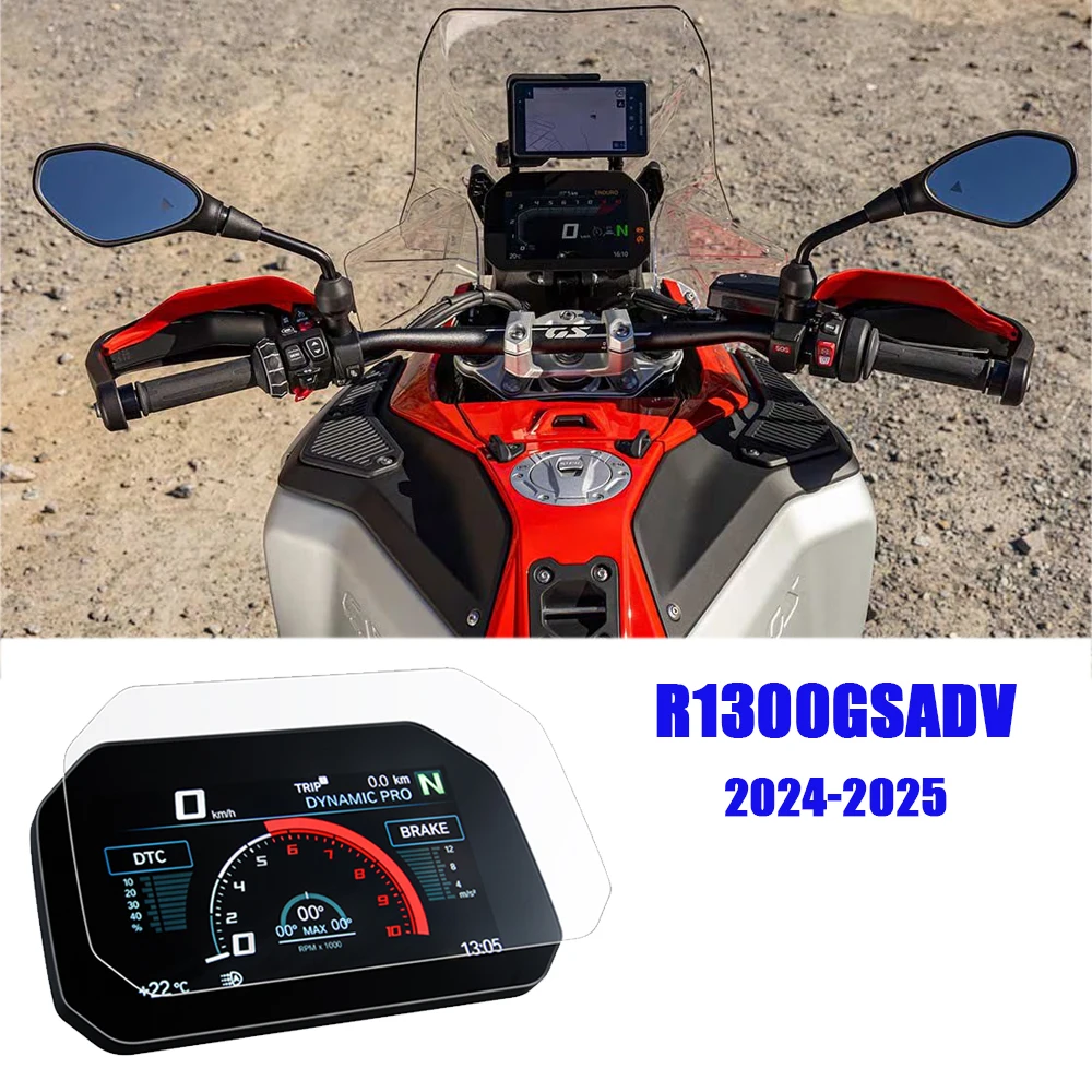 

Аксессуары для BMW R1300GS ADV Защитная пленка для экрана приборной панели R 1300 GS Adv защита для приборной панели мотоцикла из ТПУ 2024 - 2025
