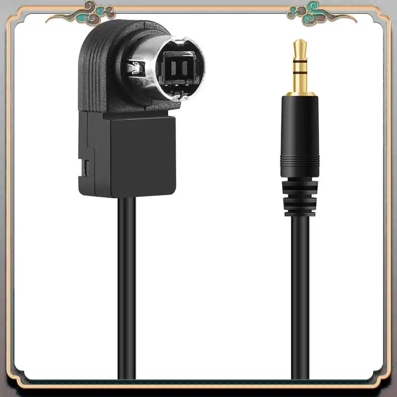 Reliable-Car 3.5Mm Stereo Mini Jack For ALPINE/JVC Ai-NET 4FT 100Cm Aux Car Audio Cable Fit For Adapter For Phone