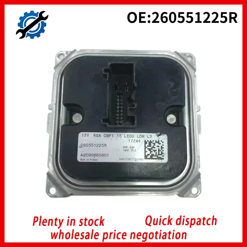 

260551225R A2C90665801 Used for Nissan Renault Koleos Leaf headlights daytime running lights drive module computer ballast
