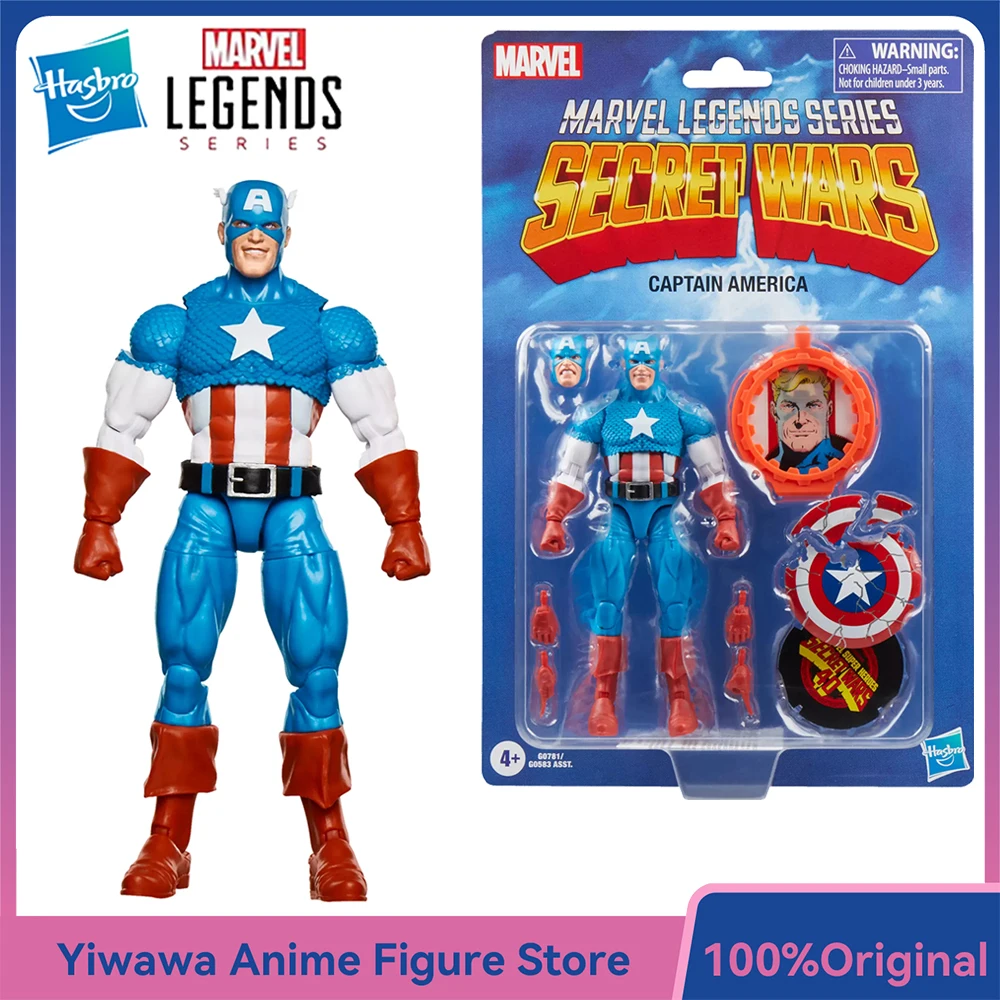 

[In-Stock] Hasbro Marvel Legends Series Captain America (Secret Wars) 15cm Collectible Retro Comics Action Figure Model Toys