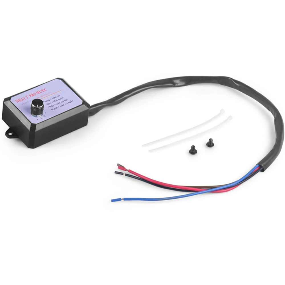  8 Töne Nhay 3+Pro Musik Schnelles Hupenrelais 12–24 V für Motorrad, Auto, Marine, Boot, LKW, alle Fahrzeuge ist kompatibel, hochwertig