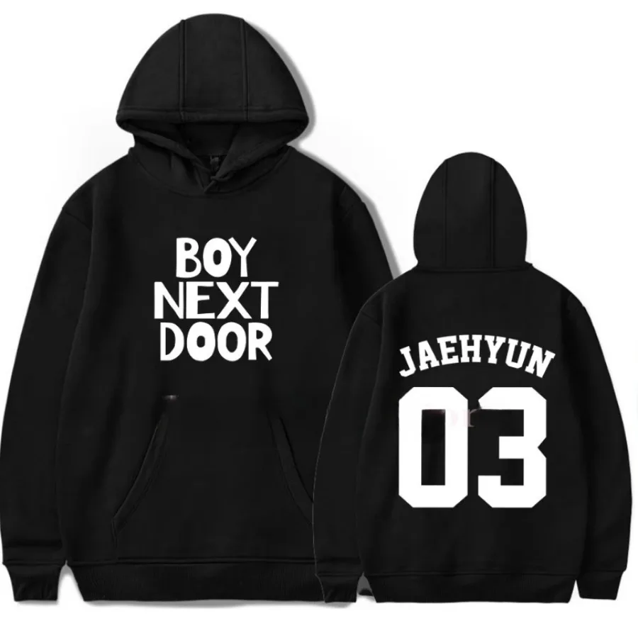KPOP BOYNEXTDOOR Album Oversized Women/Men Hoodie Sweatshirt SUNGHO RIWOO JAEHYUN TAESAN LEEHAN WOONHAK BOY NEXT DOOR Clothes