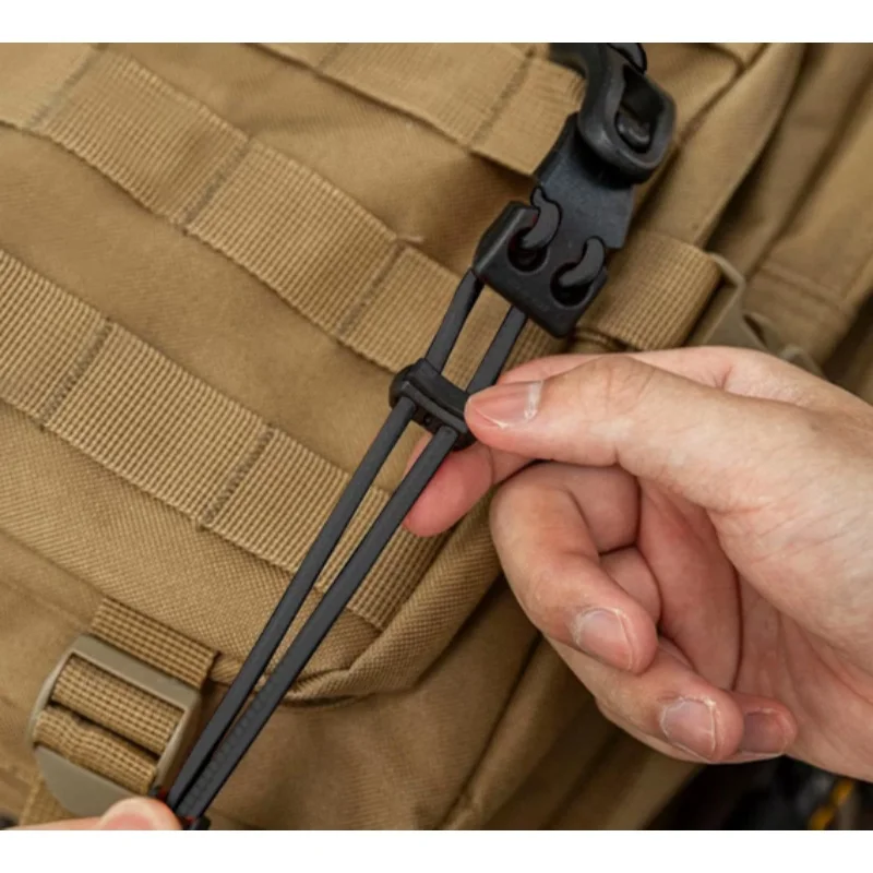 1Pc Outdoor Climbing Bag Accessory Ice Axe Quick Release Clip for Bundling and Fixing Outdoor Accessories