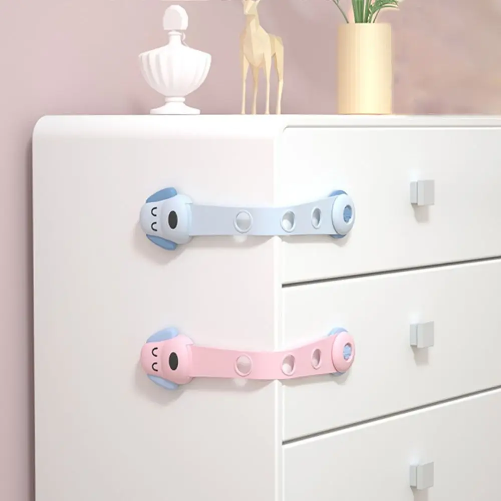 

Durable Safety Protection Child Safety Lock Cabinet Lock Cupboard Lock Window Door Stopper Cartoon Drawer Lock