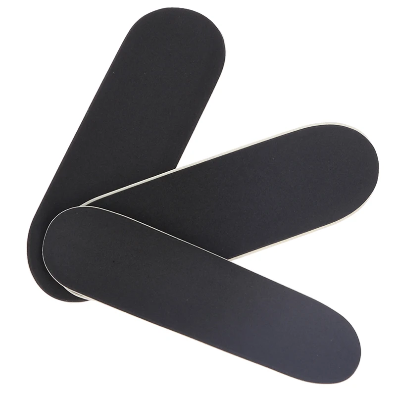 5Pcs Black Fingerboard Deck adesivi con nastro non tagliato adesivi con nastro adesivo in schiuma nera novità regalo di natale per bambini