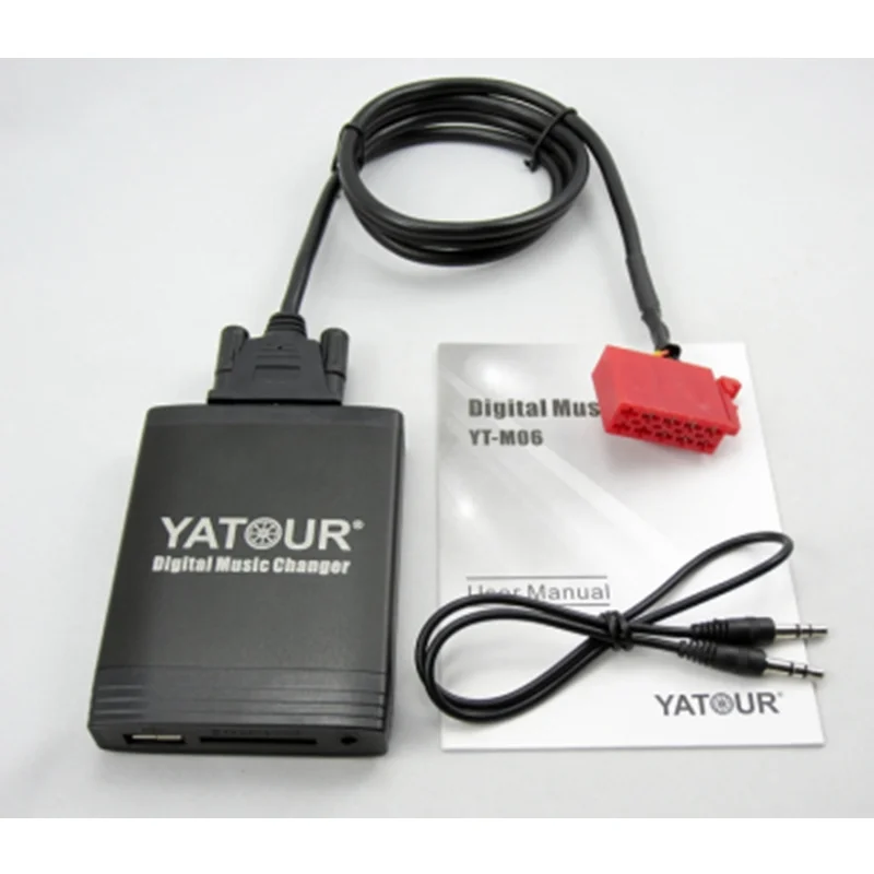 

USB Yatour ytm-06 Car Audio for Mercede Benz 10-pin 1994-1998 W140 W202 W210 Digital Music SD AUX Car Stereo Adapter