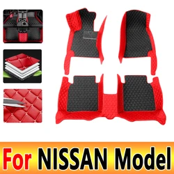 Car Mats Floor For NISSAN Sunny n16 Sulphy Teana J31 J32 J33 Titan Sentra Qashqai J10 J11 Car Accessories 2022 2023