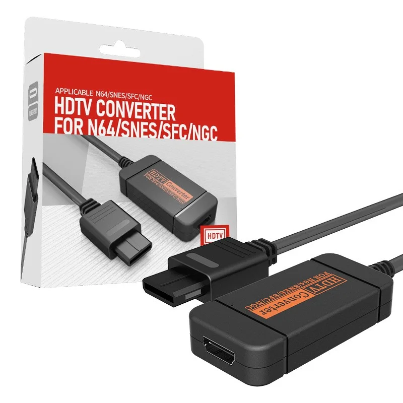 N64 Cable Adapter to HDMI Converter HDTV Converter HDMI for Nintend 64 Gamecube SNES NGC Plug And Play Full Digital 720P view 6