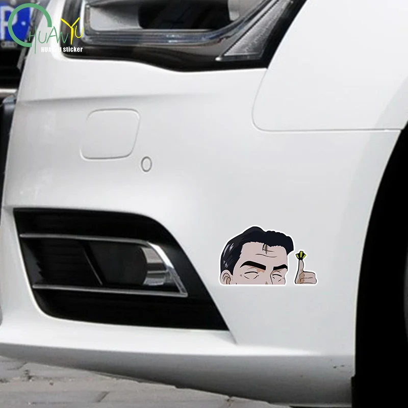 Car Vinyl Sticker for Fujiwara Tofu Store Topo Wentai Peeker Eyes Decal Initial D Drift Tape
