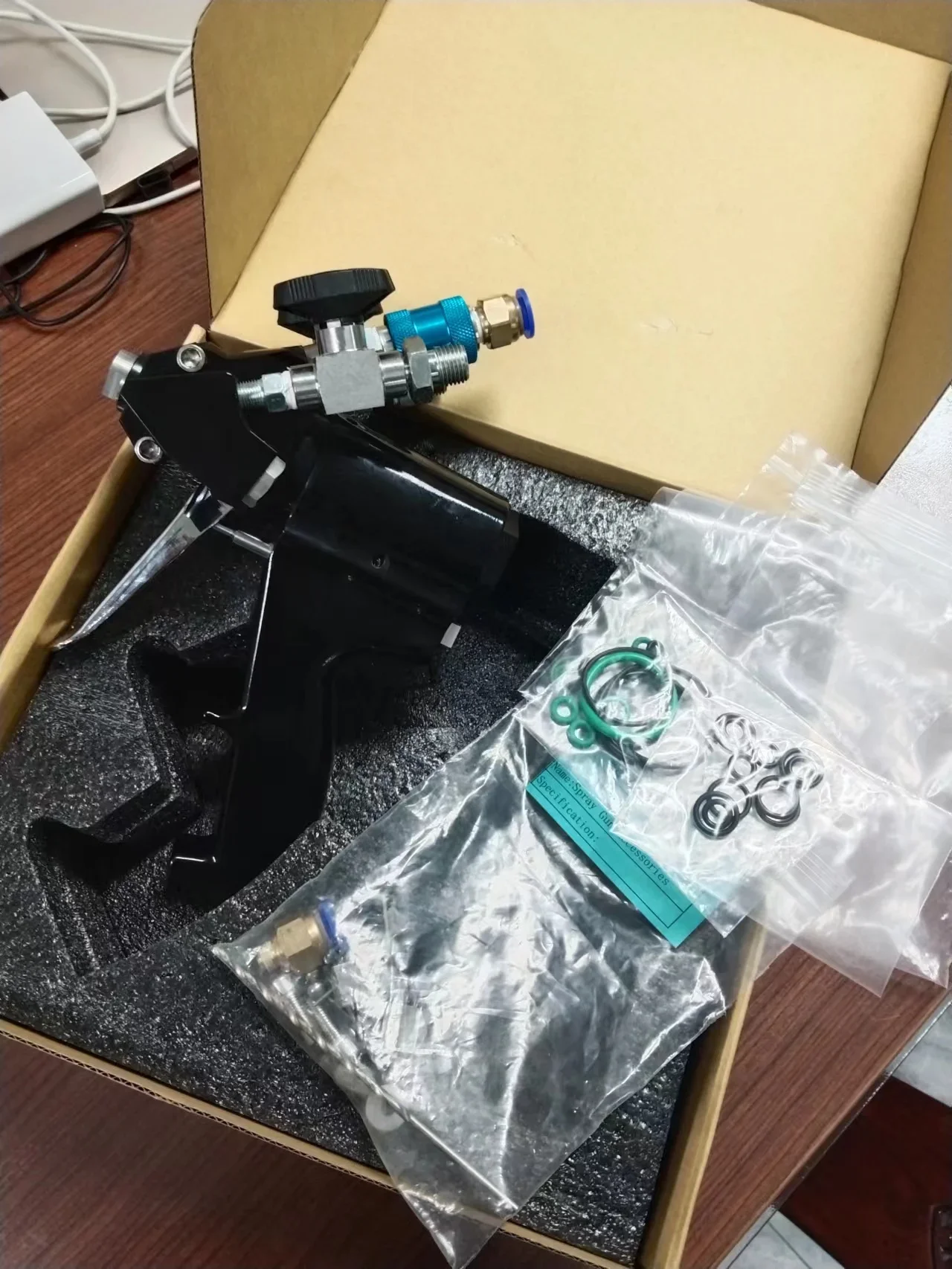 P2 PU Spray Nozzle Replacement Accessory, Spare Part for Polyurethane Foam & Polyurea Spray Equipment