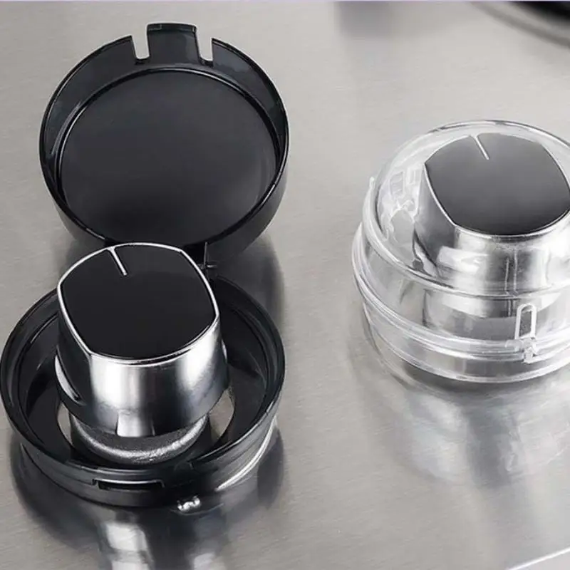 2Pcs Children Security Protection Stove Protector Cover Gas Stove Cover Children Kitchen Safety Baby Safety Lock