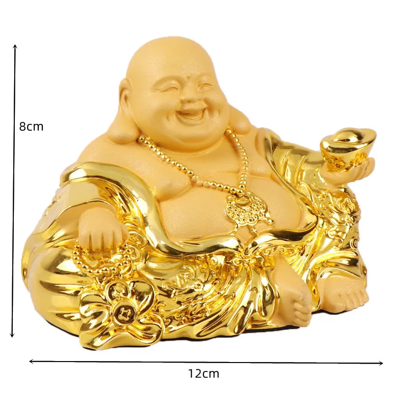 Automobile decoration Maitreya Buddha Car interior accessories Safe Riding Emblem Car Creative Decoration  home decor