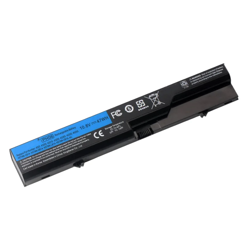 New 6 Cells Laptop Battery PH06 For HP ProBook 4320s 4325s 4525s 4420s 4520s 420 421 425 PH06 HSTNN-CB1A HSTNN-DB1A 593572-001