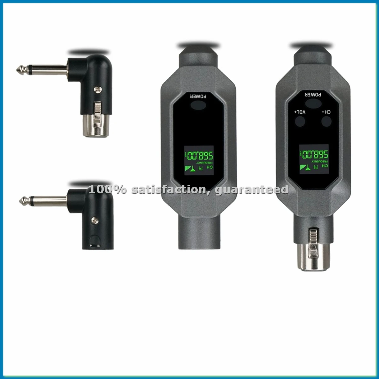 

Wireless Microphone Transmitter Receiver Plugged Into Xlr Wireless Microphone System for Dynamic 48v Condenser Mic,A-ABFT