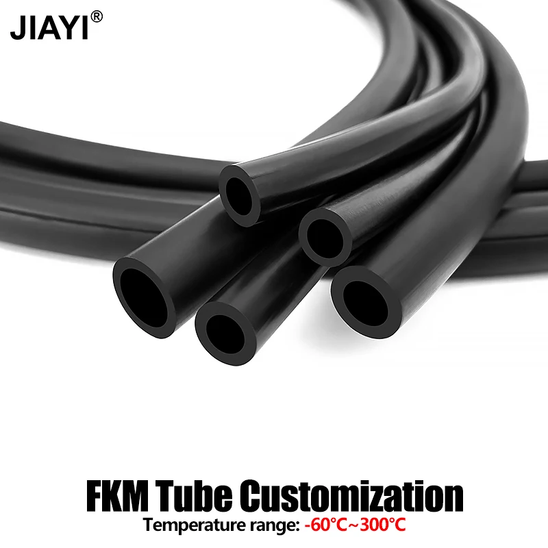 

Customisable Fluoroelastomer Hose -60 ℃ ~ 300 ℃ High Temperature Corrosion Resistant Oil Tube High Quality Oil Resistant Pipe