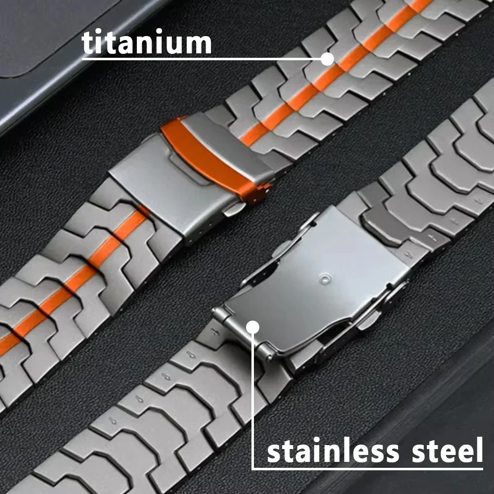 Titanium Metal Strap for Google Pixel Watch 3 45mm Luxury Mens Replaced Band for GOOGLE Pixel 3 45MM Bracelet Correa Accessorie