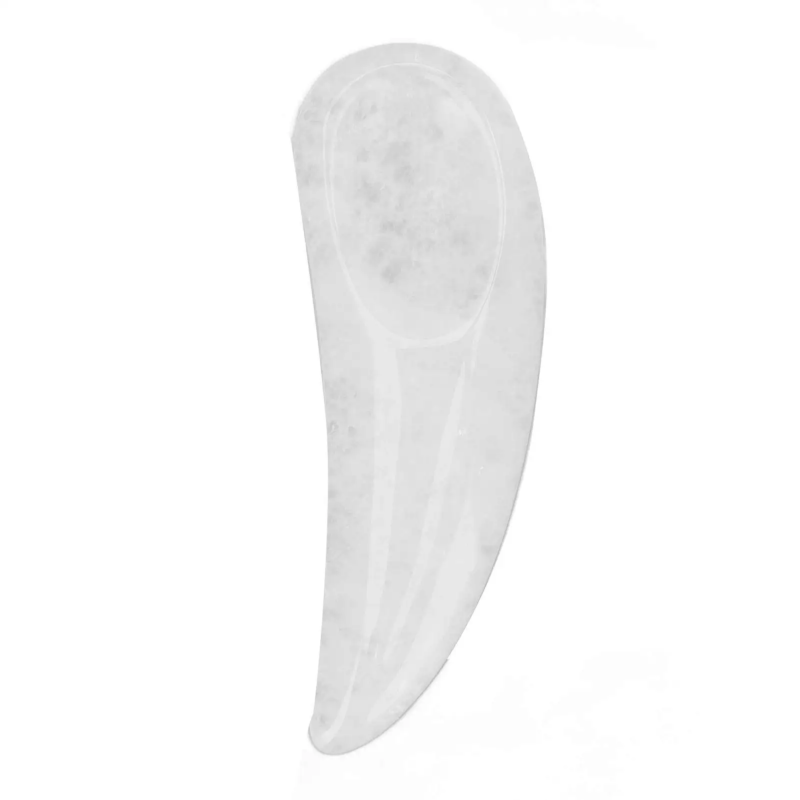 Jade  Eye  Scoop Massager for Facial Tension Relief, Puffiness Reduction & Lifting Gua Sha