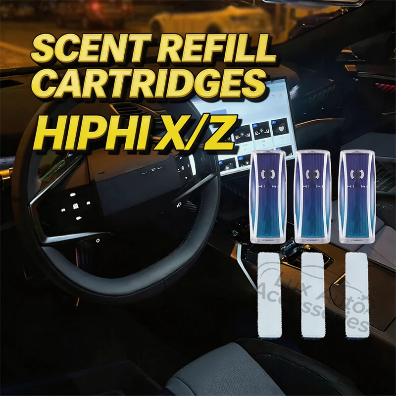 For HiPhi X HiPhi Z Car Aroma Diffuser Replacement Cartridge Car Perfume Refill Scent Replacement Block Stick