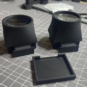 Simple waist level viewfinder protective cover F3 F3HP 3D printing PLA 1.3X 2X reflective finder viewing magnifier