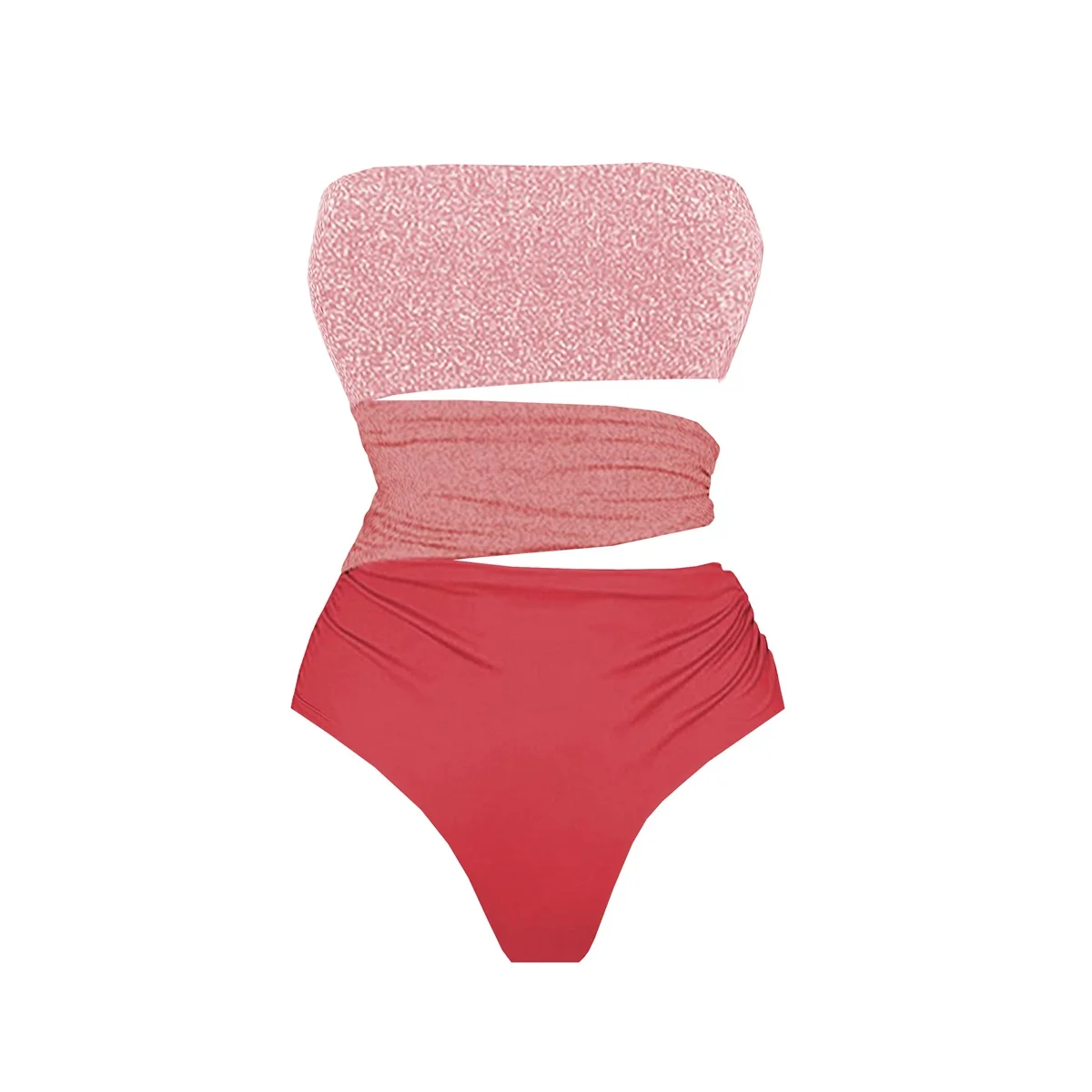 2 قطع العصابة Biquini مع التستر مثير النساء ملابس السباحة 2026 ملابس السباحة رفع بِدل السباحة الإناث جوفاء ثوب السباحة بحر