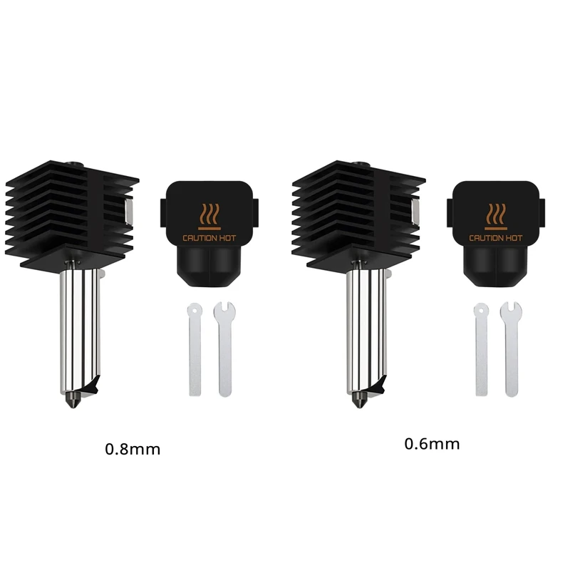 Комплект ABJI-Hotend для Bambu-Lab A1/A1 Mini, запасные части для 3D-принтера, печатающая головка для мини- 3D-принтера Bambu-Lab A1/A1