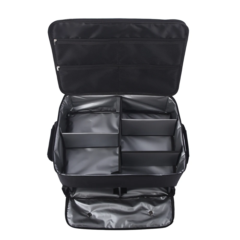 Golf Trunk Organizer Waterproof Car Golf Shoes Bag With Large Golf Storage Box For Shoes Balls Tees Clothes Gloves Accessories 