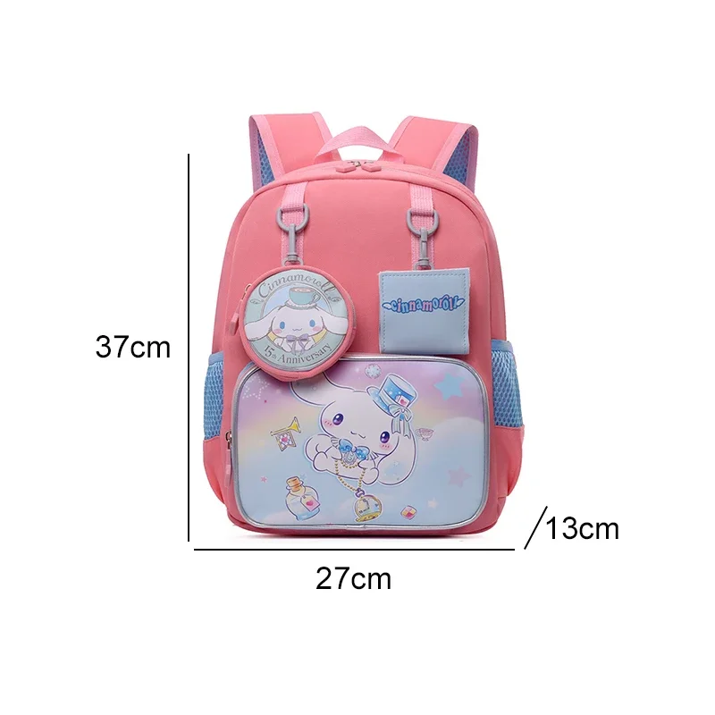  Anime Backpack Kuromi Melody Hello Kitty Large Capacity Cute Cartoon Student School Bag