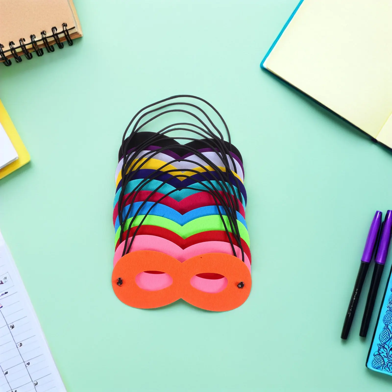 

36 шт. масок супергероев для детей, мягкая дышащая ткань, удобный регулируемый эластичный ремешок, для костюмированных вечеринок, косплея, карнавала