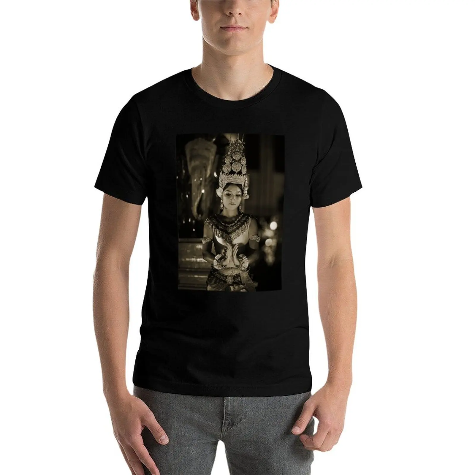 Cambodian Dancer - Aspara Khmer - 08 T-Shirt Sport Basic Moisture Wicking Tee view 3